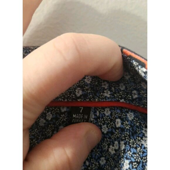 Au Noir Long Sleeves Men Shirt Size 7 Pre-Owned - Picture 3 of 9